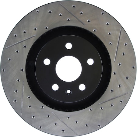 Centric Parts Sport Drilled/Slotted Brake Rotor, 127.62128L 127.62128L